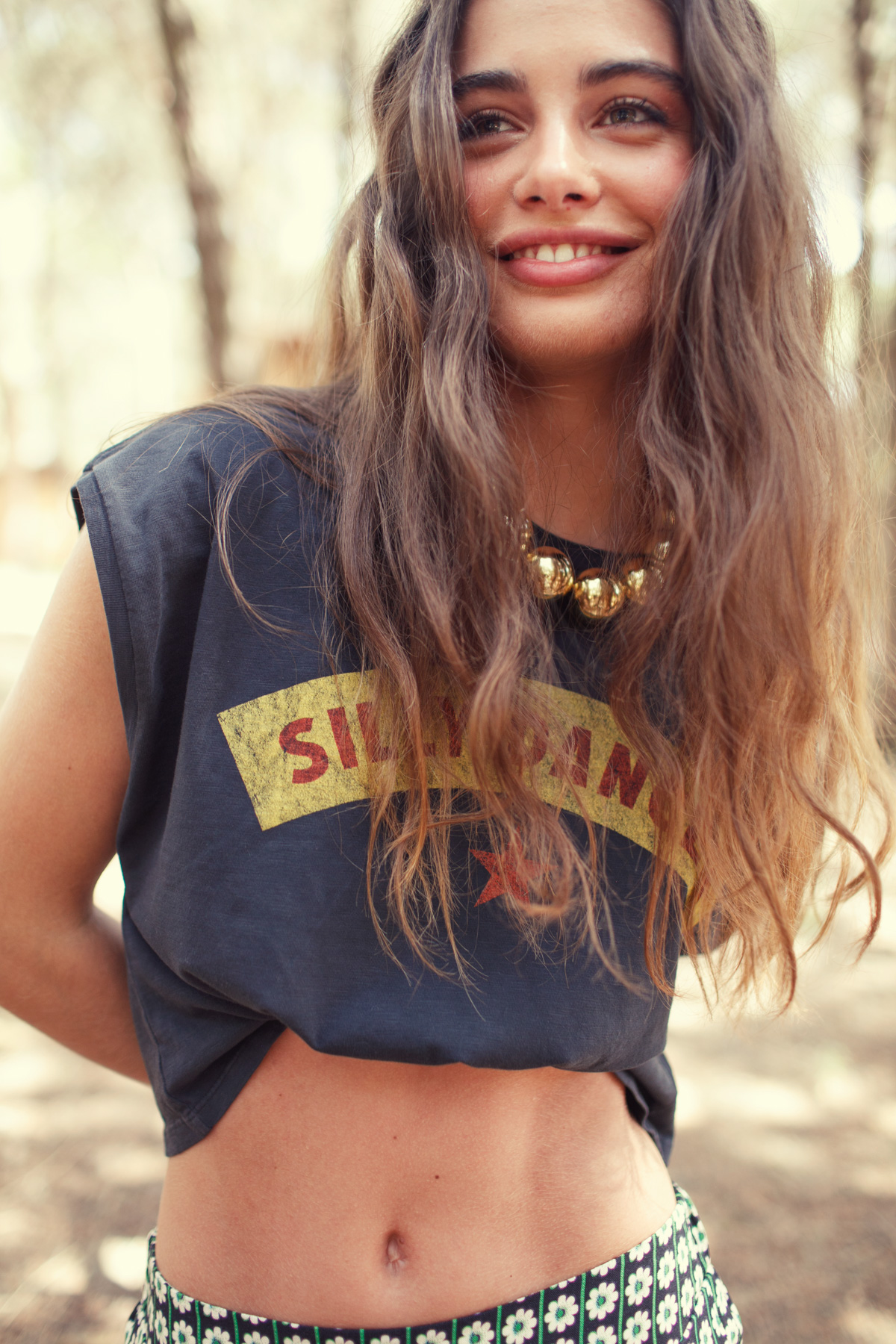 Koszulka z nadrukiem „silly dancer” 2